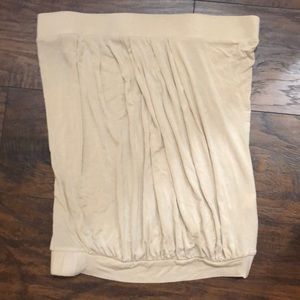 Sexy pleated tube top!